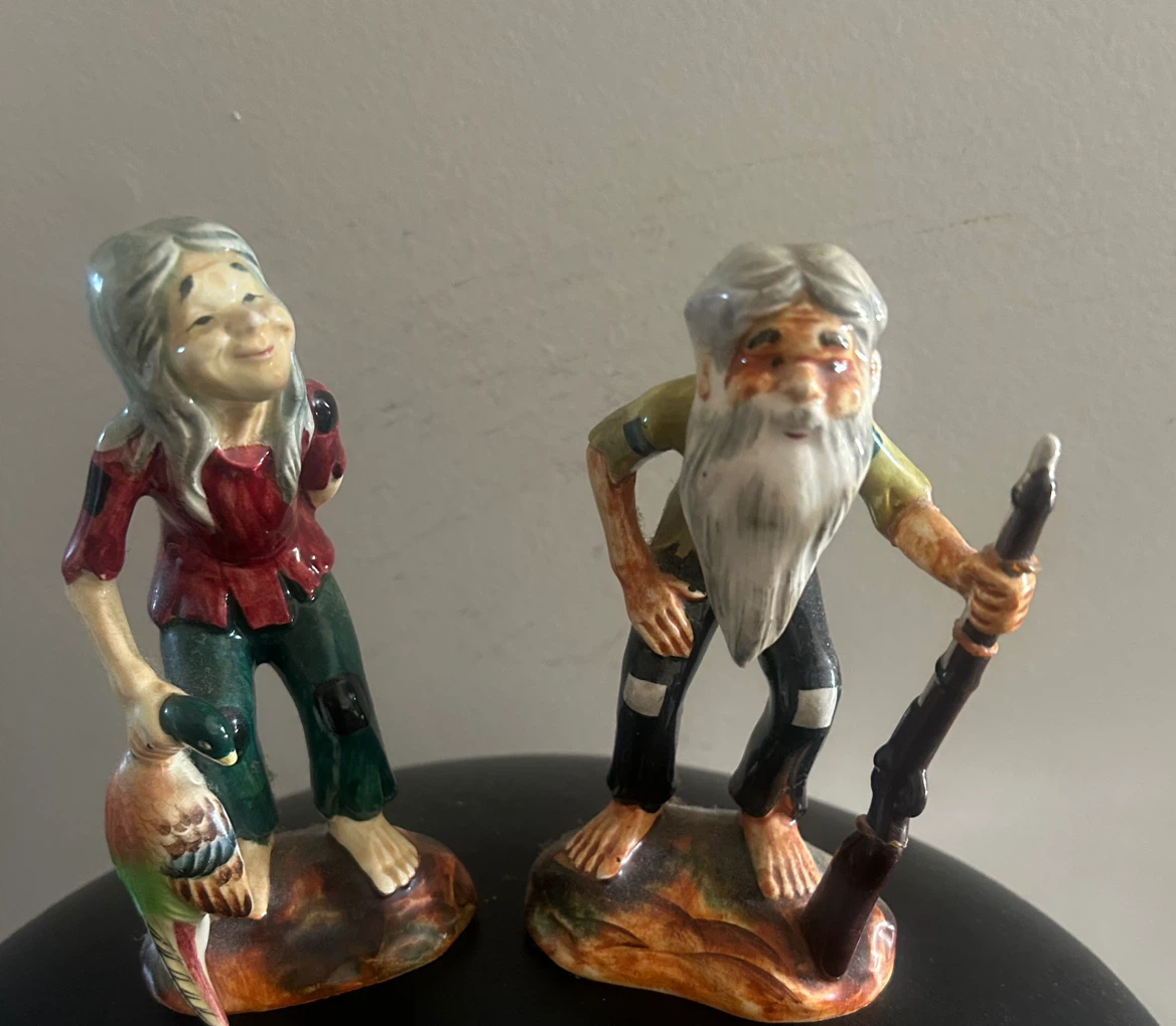 Vintage Ceramic Figurines Set