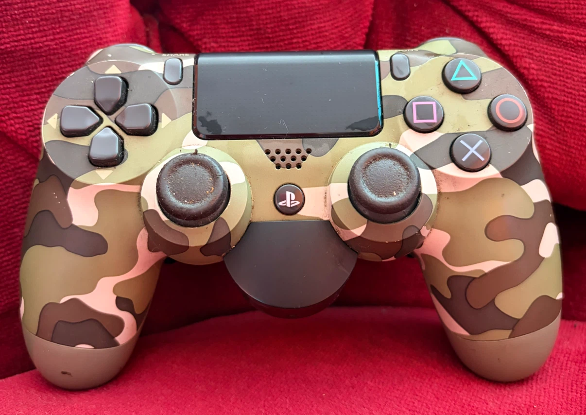 Equipped Sony PlayStation 4 DualShock 4 Camouflage Controller