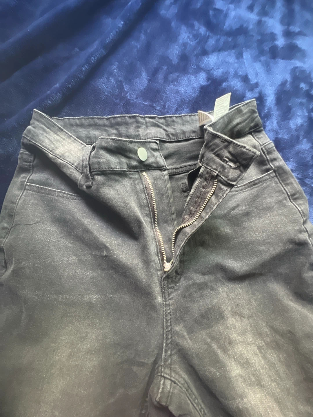 Black denim jeans - photo 5