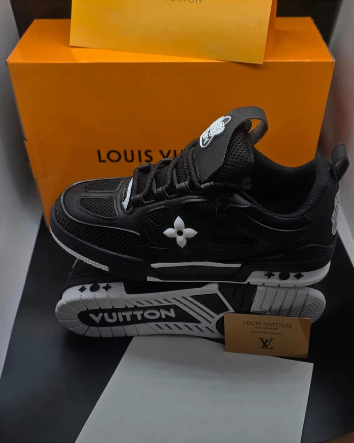 Louis Vuitton Skate Sneakers Black - photo 3