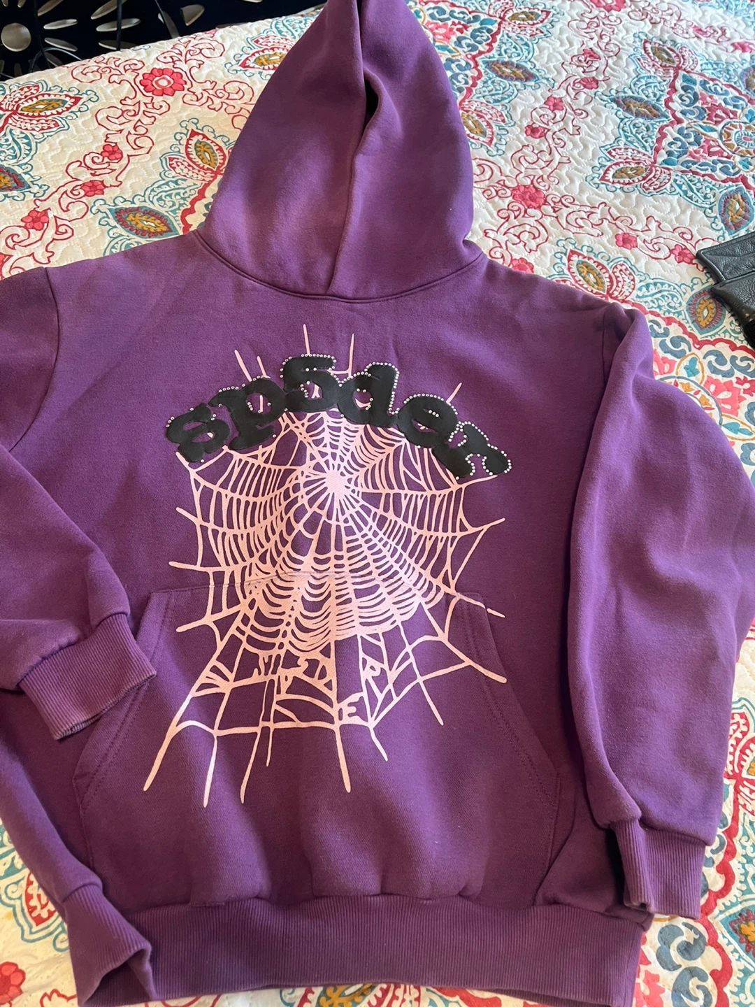 SP5DER Purple Web Hoodie - photo 2
