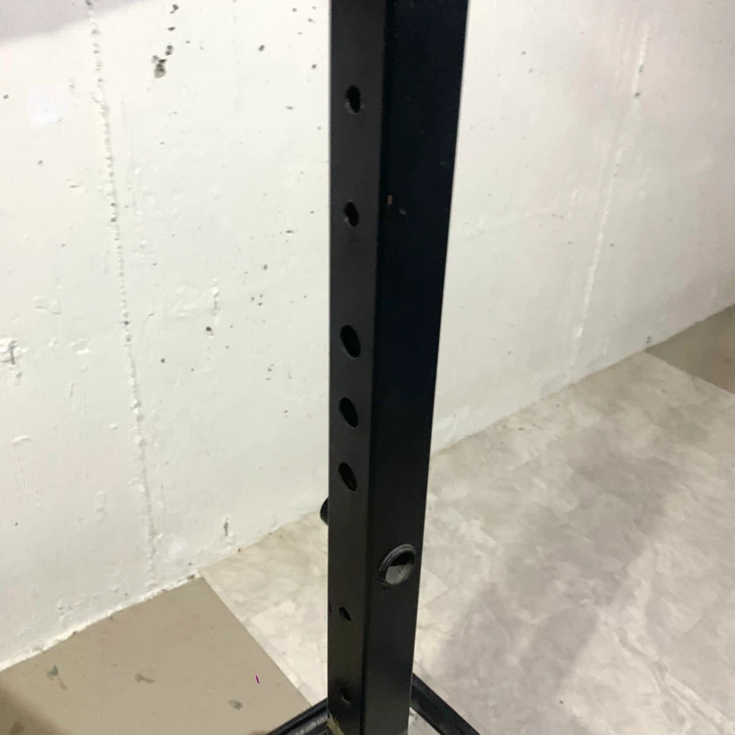 Heavy Duty Squat Stands Barbell Weight Rack Home Gym Exercise - photo 4