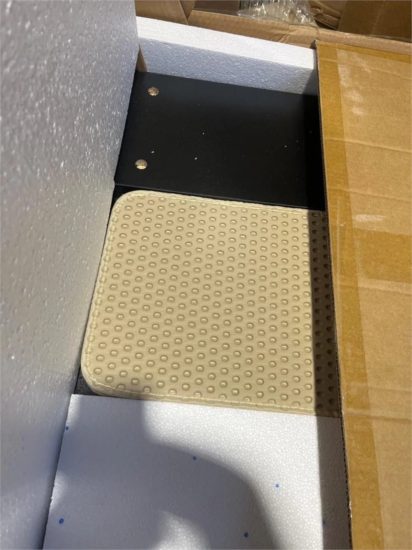 Garvee Double Layer Cat Litter Enclosure for 2 Cats - photo 4