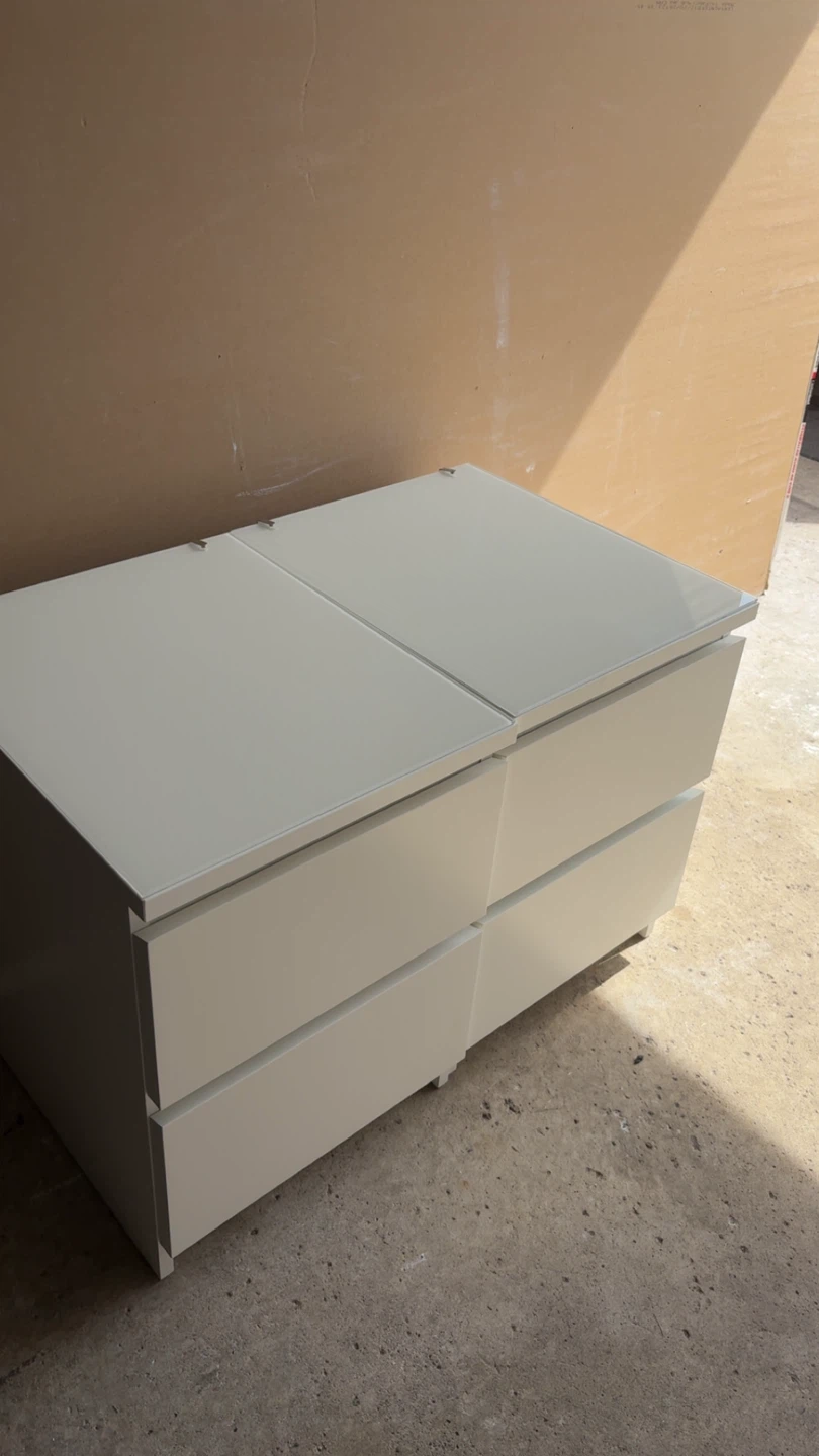 IKEA Malm 4-Drawer White Chest x2 ($55 each) - photo 3