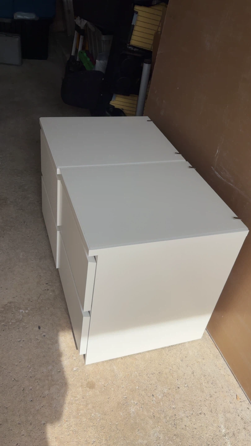 IKEA Malm 4-Drawer White Chest x2 ($55 each) - photo 4