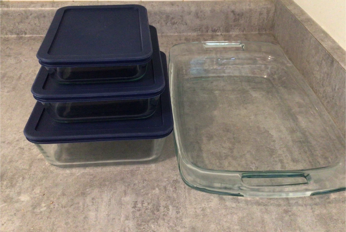 Pyrex Glass Bakeware and Storage Containers