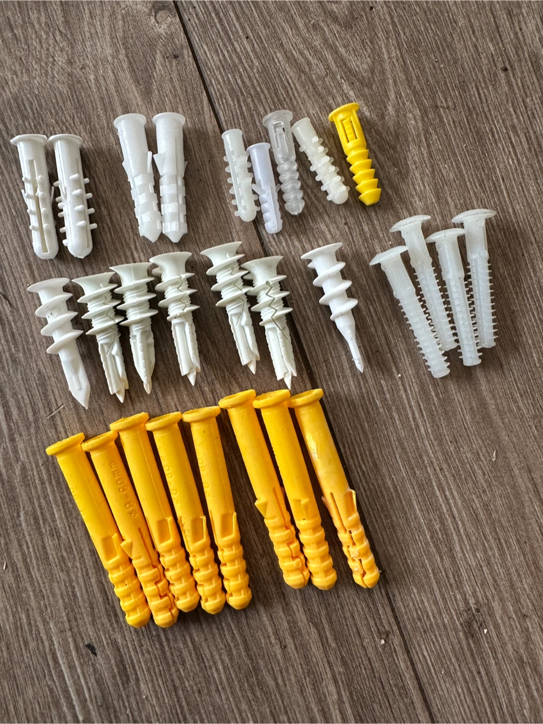 Assorted Wall Anchors
