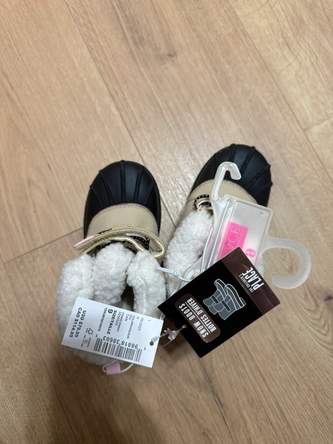 The Children's Place Toddler Snow Boots Size 9