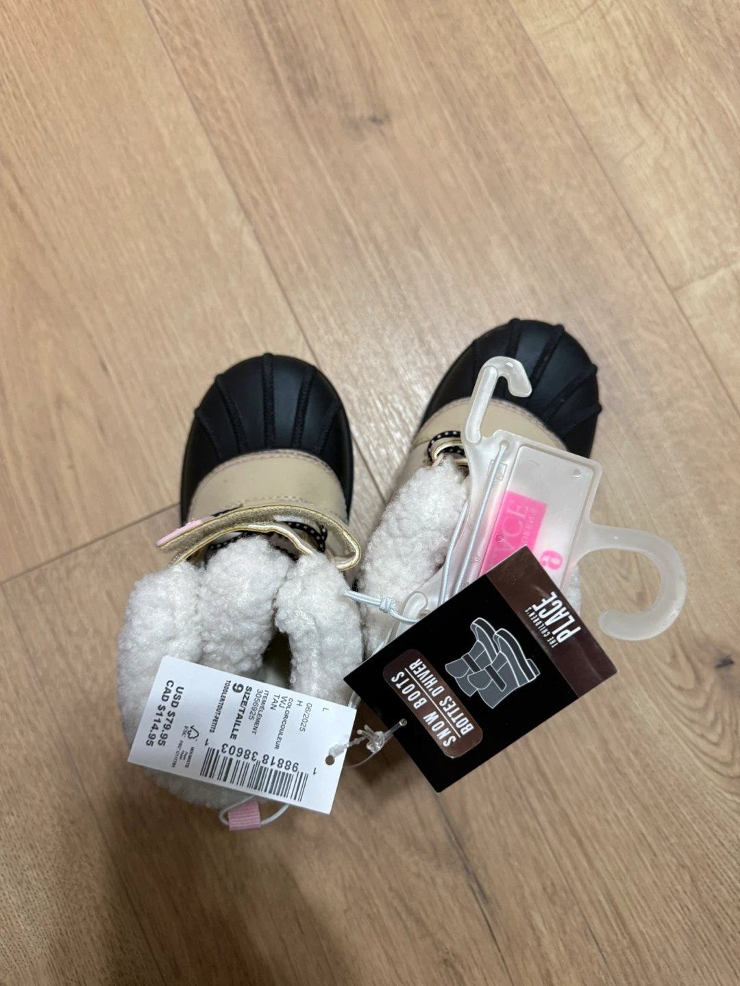 The Children's Place Toddler Snow Boots Size 9 - photo 2