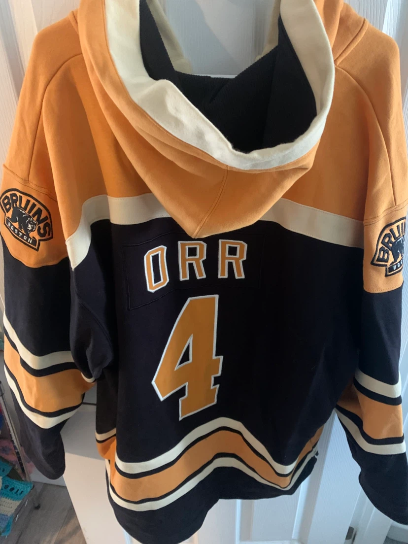Boston Bruins Bobby Orr Lace-Up Hoodie