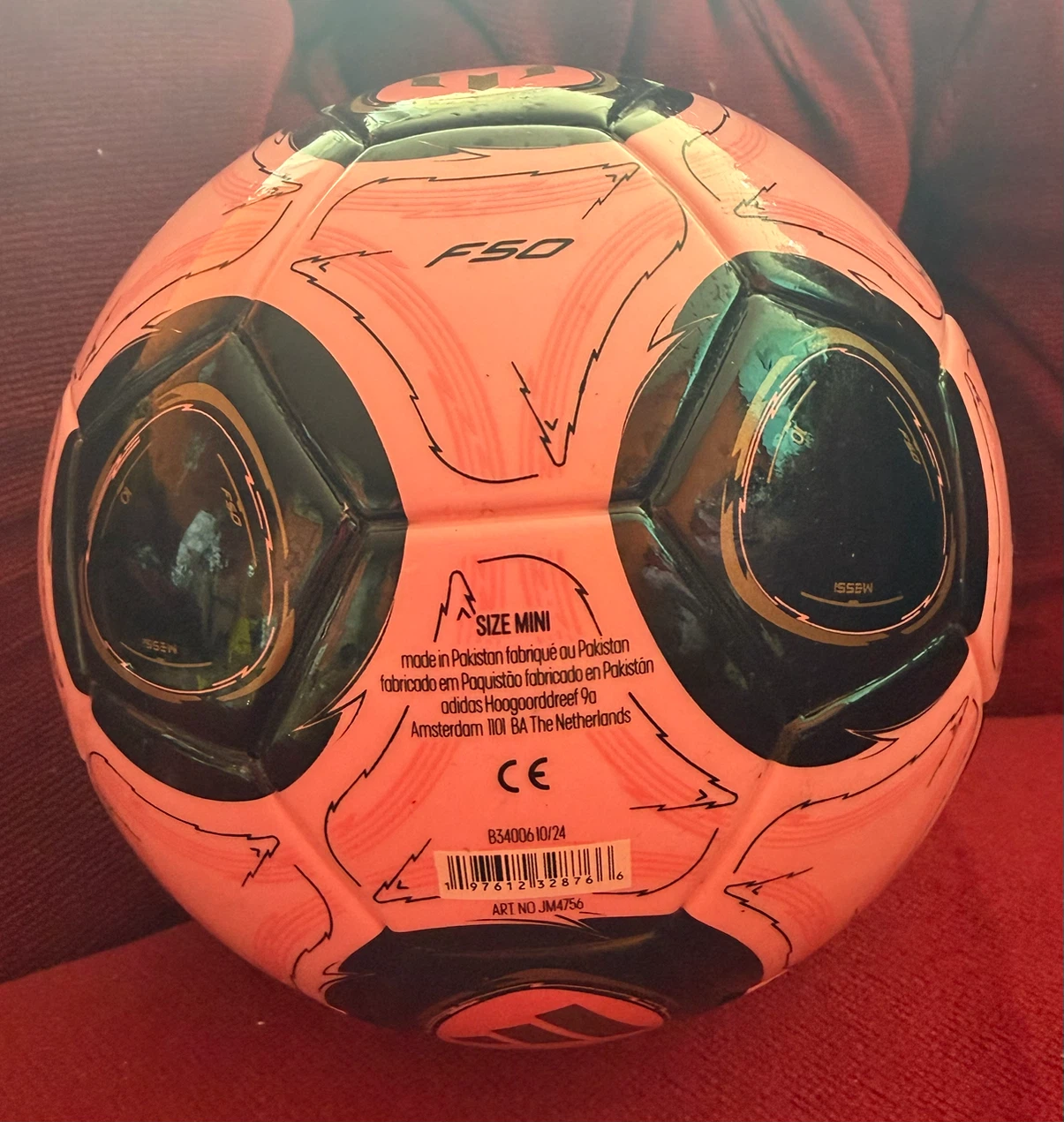 RFID Adidas F50 Messi Mini Soccer Ball - photo 3