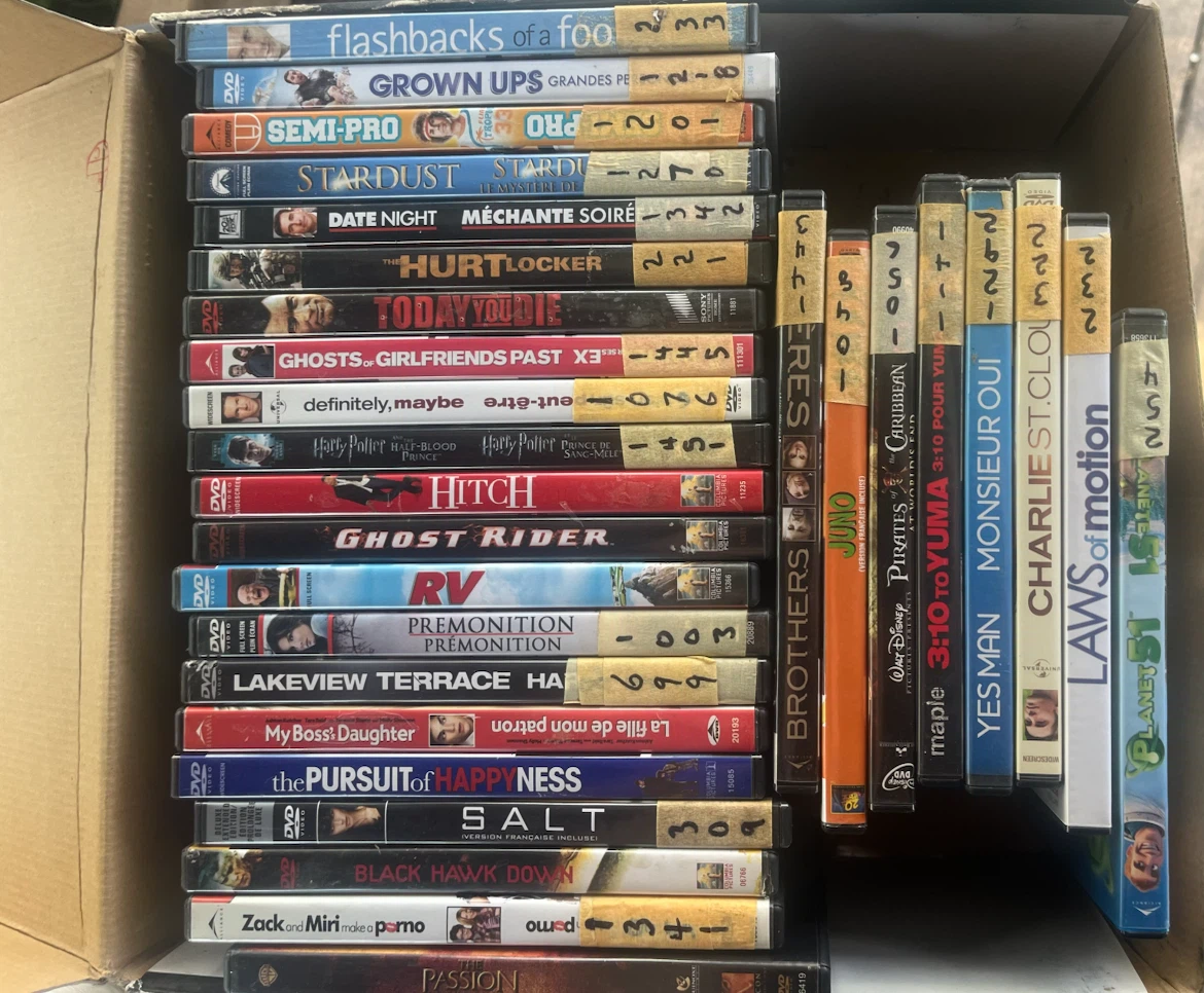 Large Collection of Pre-Owned DVDs