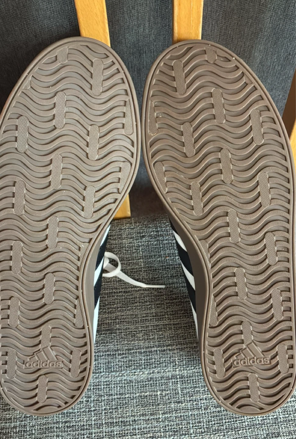 New Adidas VL Court 3.0 White and Black Sneakers - photo 4