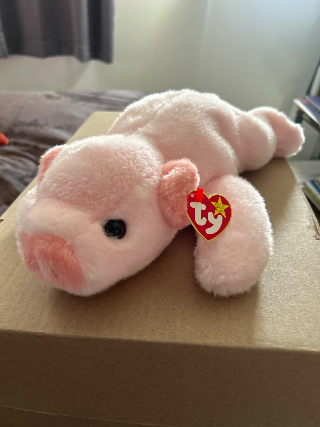 Ty Beanie Buddy Pig Plush Toy