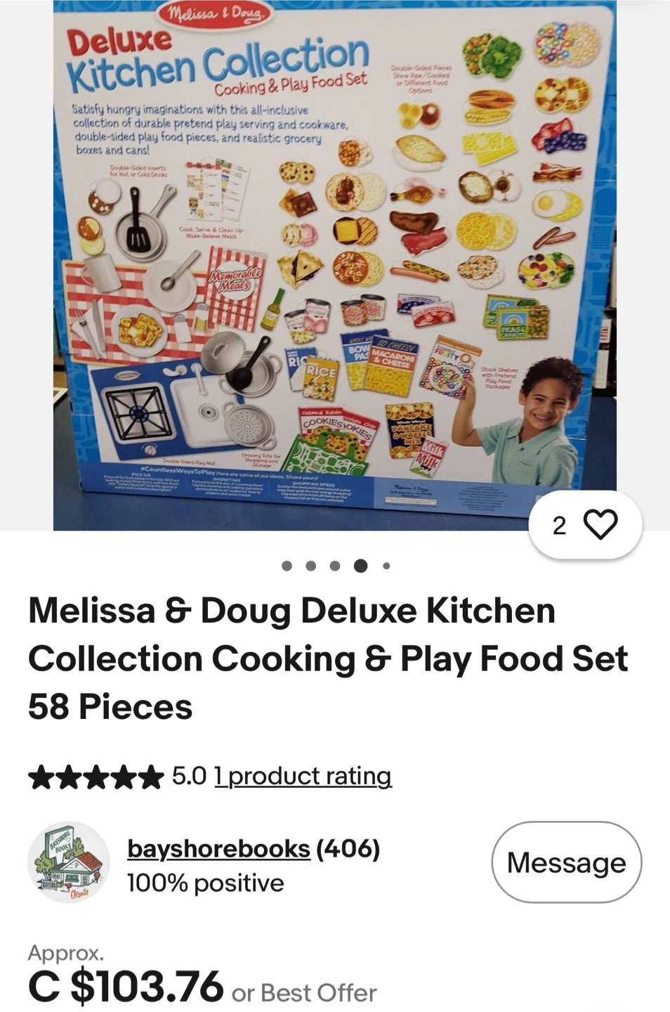 MELISSA & DOUG DELUXE KITCHEN COLLECTION (Read description) - photo 4