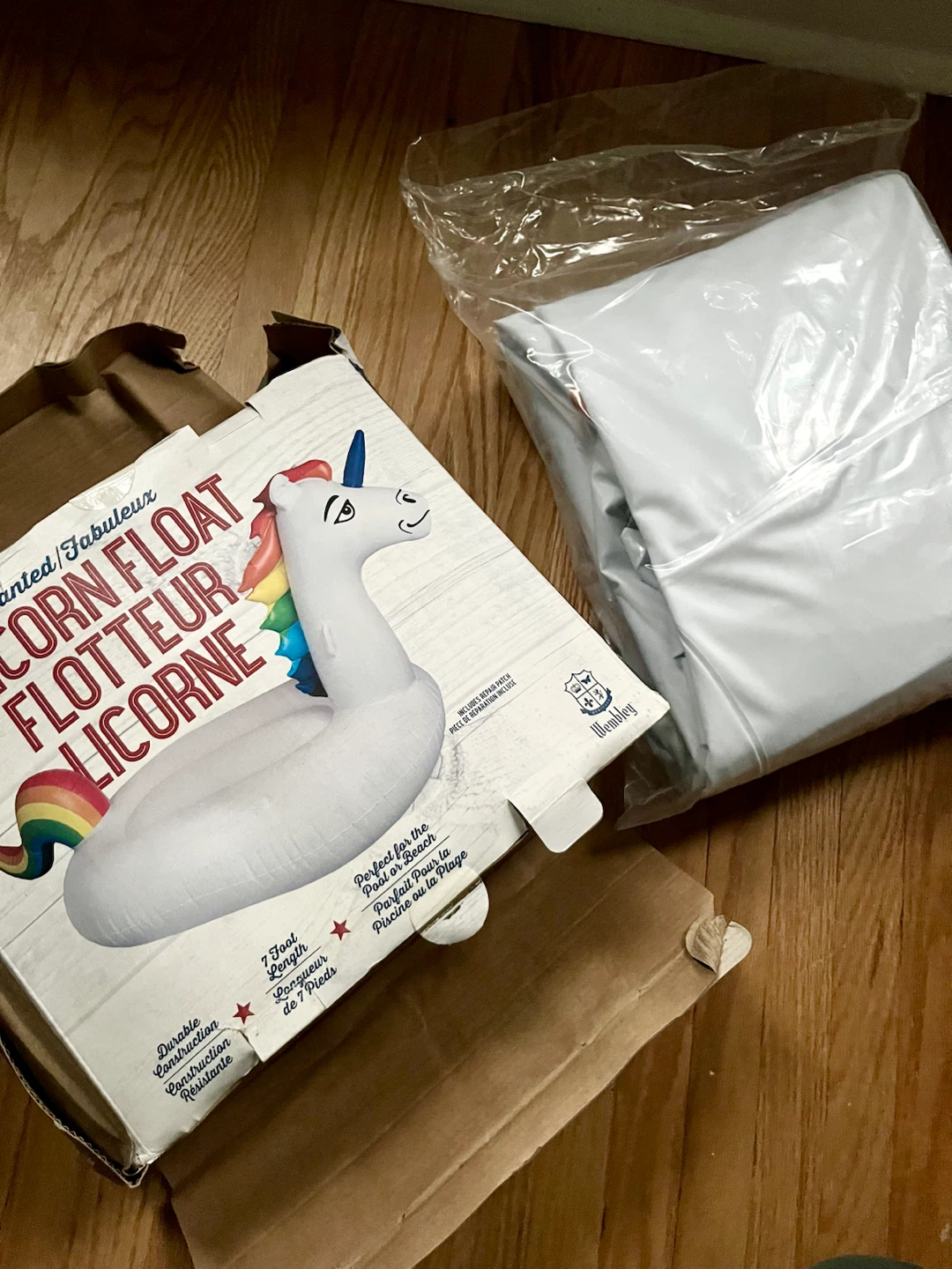 Enchanted Rainbow Unicorn Pool Float