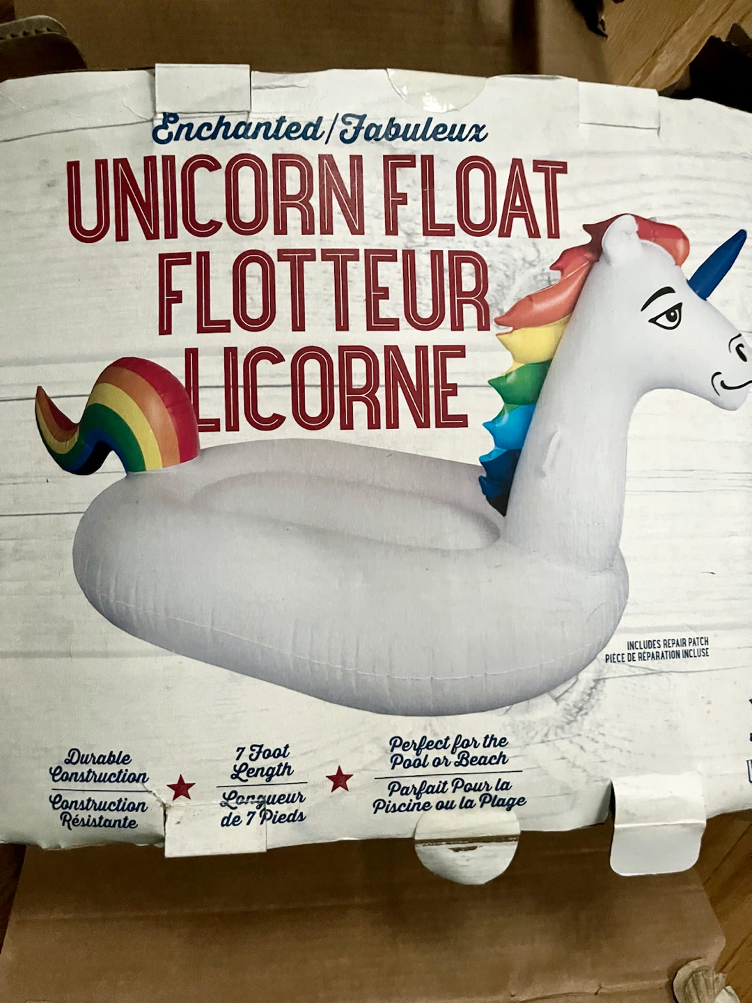 Enchanted Rainbow Unicorn Pool Float - photo 2