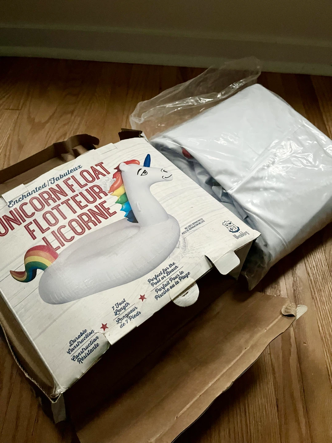 Enchanted Rainbow Unicorn Pool Float - photo 4