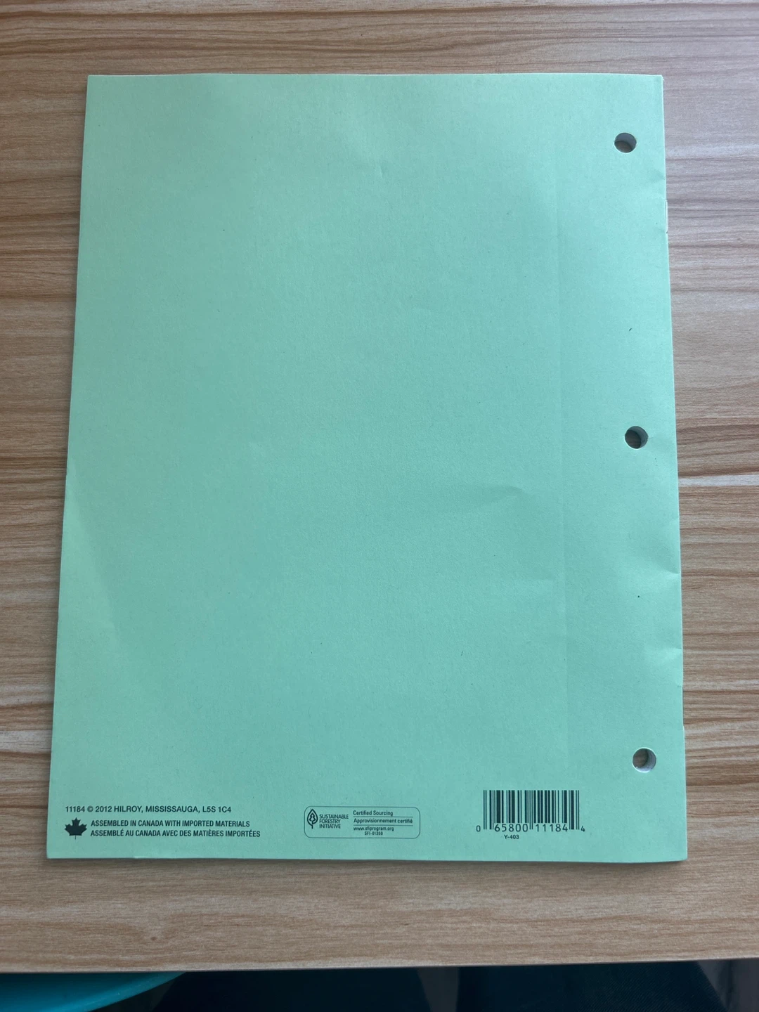 Hilroy School Exercise Book - photo 2