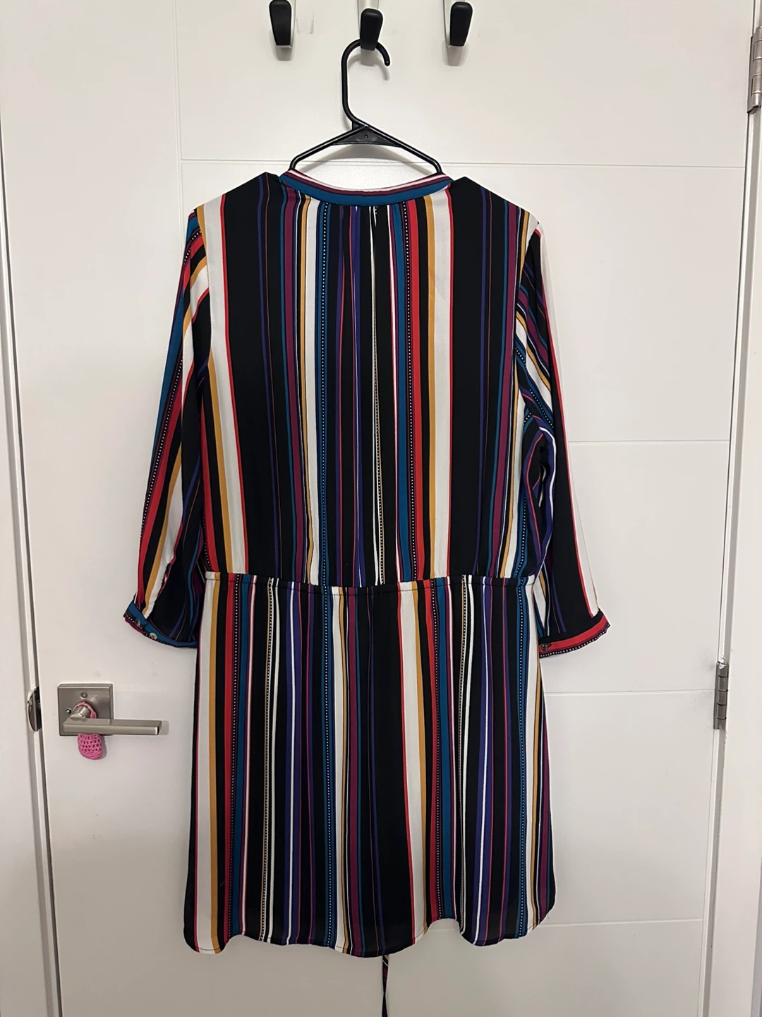 Striped Long-Sleeve Dress XL - photo 3