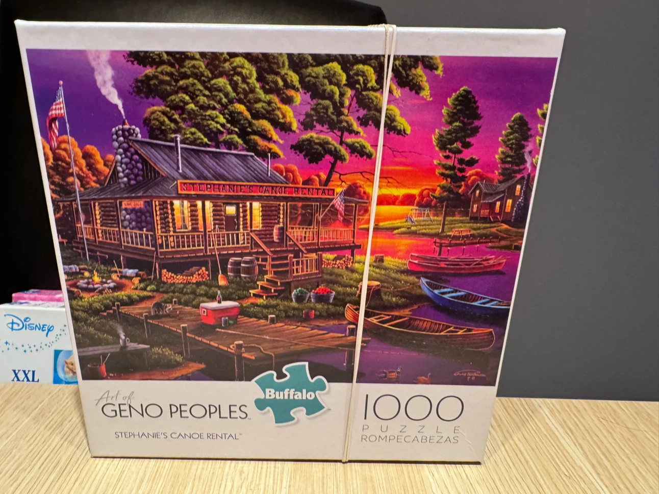 Buffalo 1000 Piece Jigsaw Puzzle - Stephanie's Canoe Rental