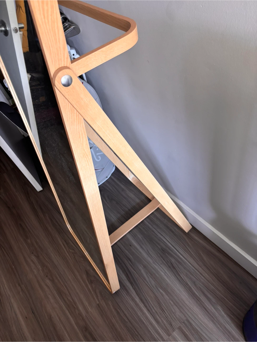 IKEA IKORNNES Standing Mirror - Ash - photo 2