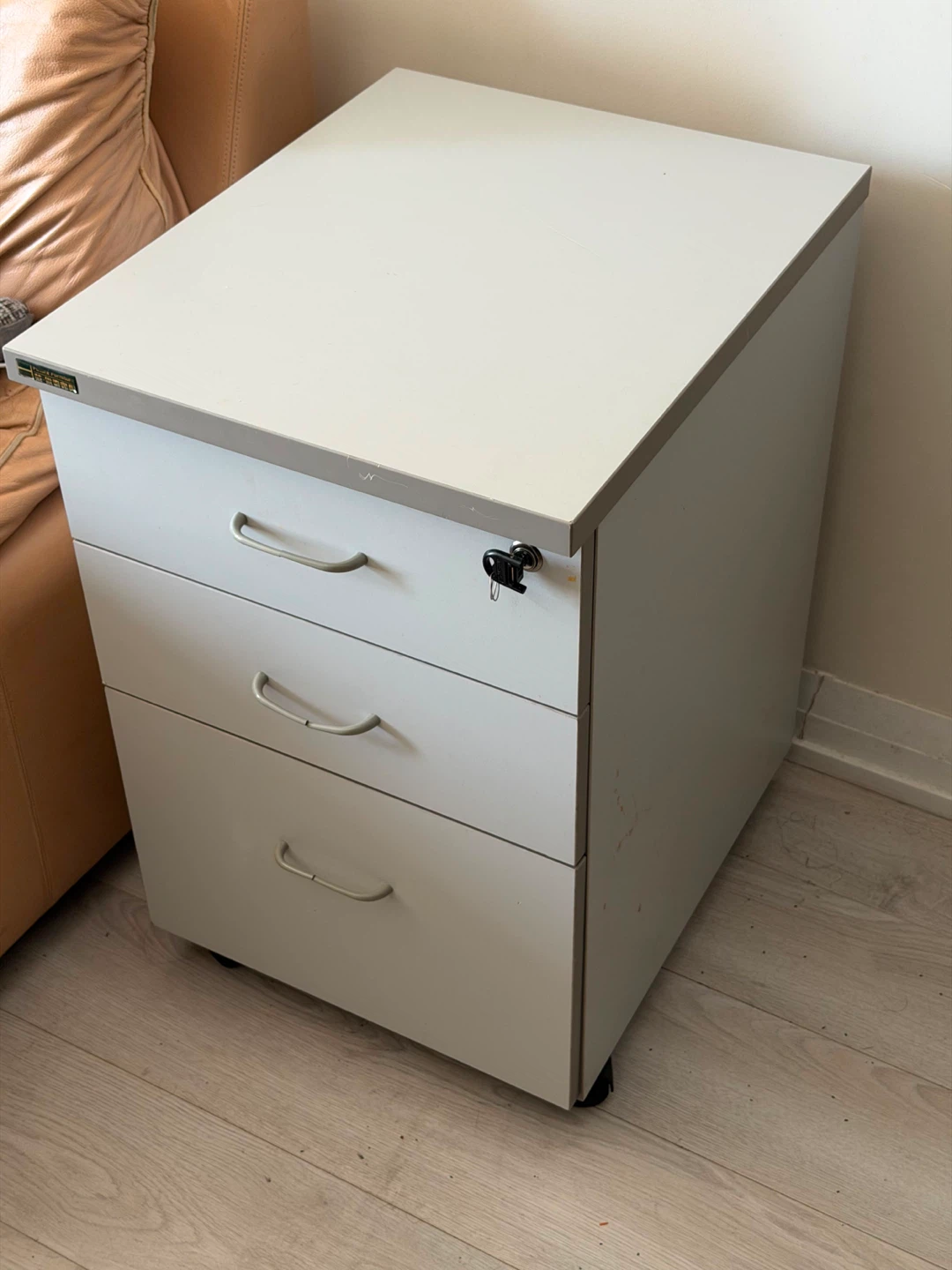 Future Furniture 3-Drawer Filing Cabinet