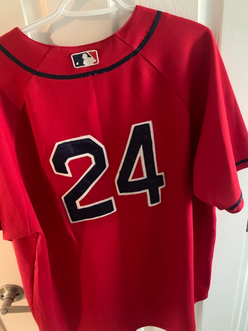 Majestic Boston Red Sox Jersey #24