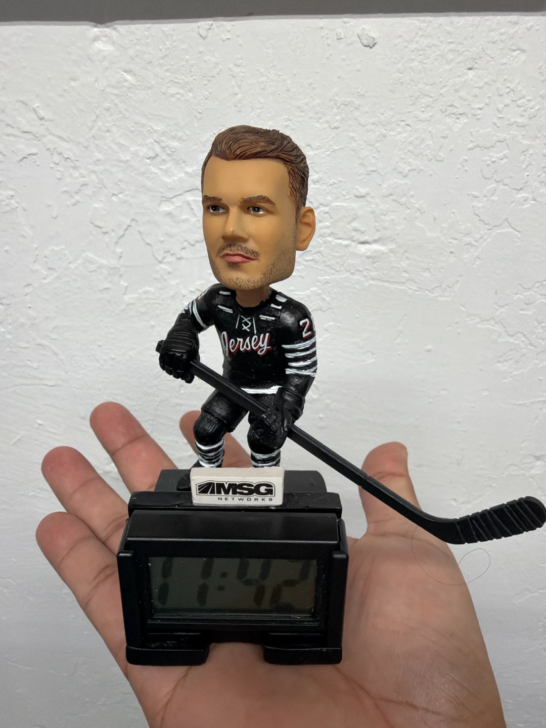 Timo Meier MSG Networks Bobblehead Clock