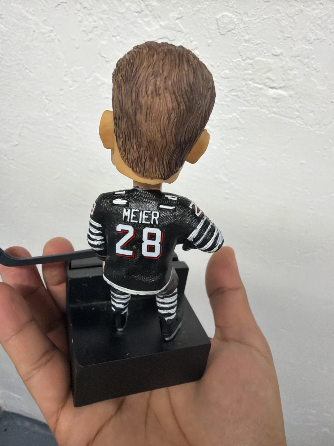 Timo Meier MSG Networks Bobblehead Clock - photo 3