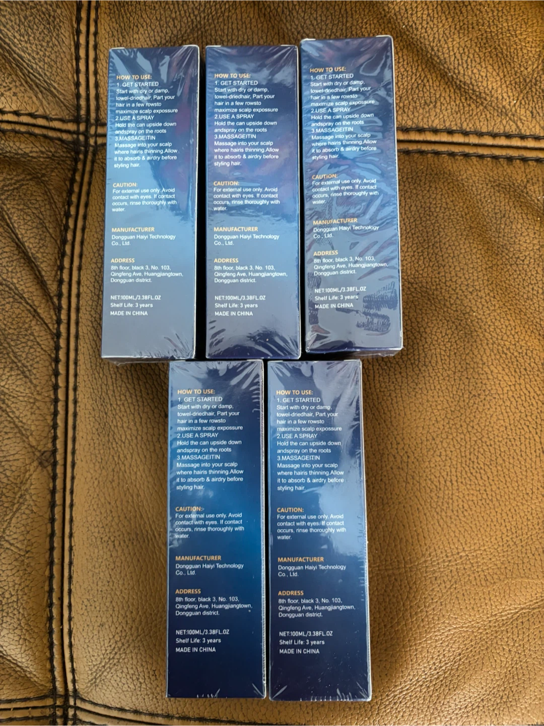 5 Bottles Lunoon 5% Minoxidil Hair Regrowth Treatment - photo 2