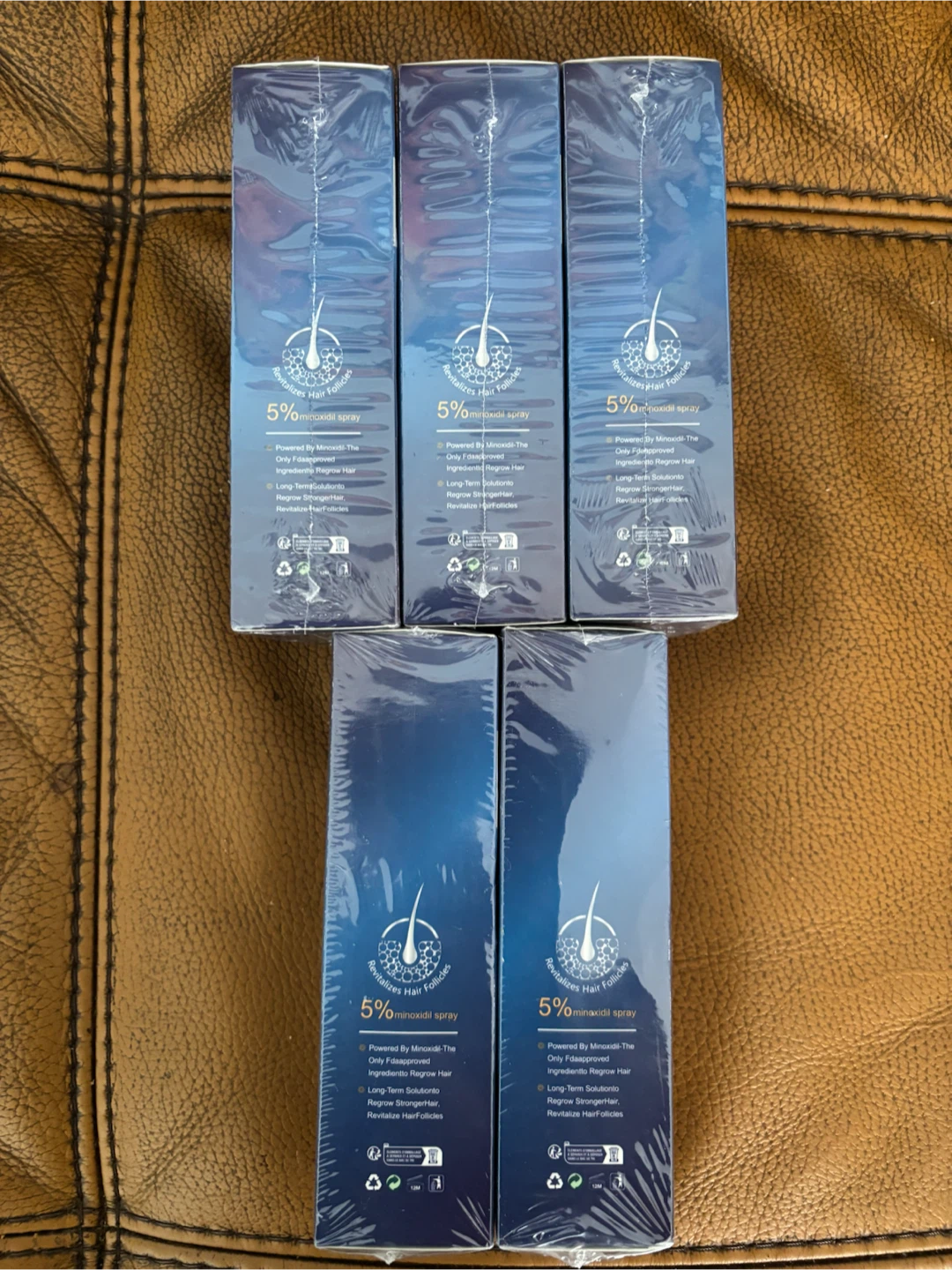 5 Bottles Lunoon 5% Minoxidil Hair Regrowth Treatment - photo 3