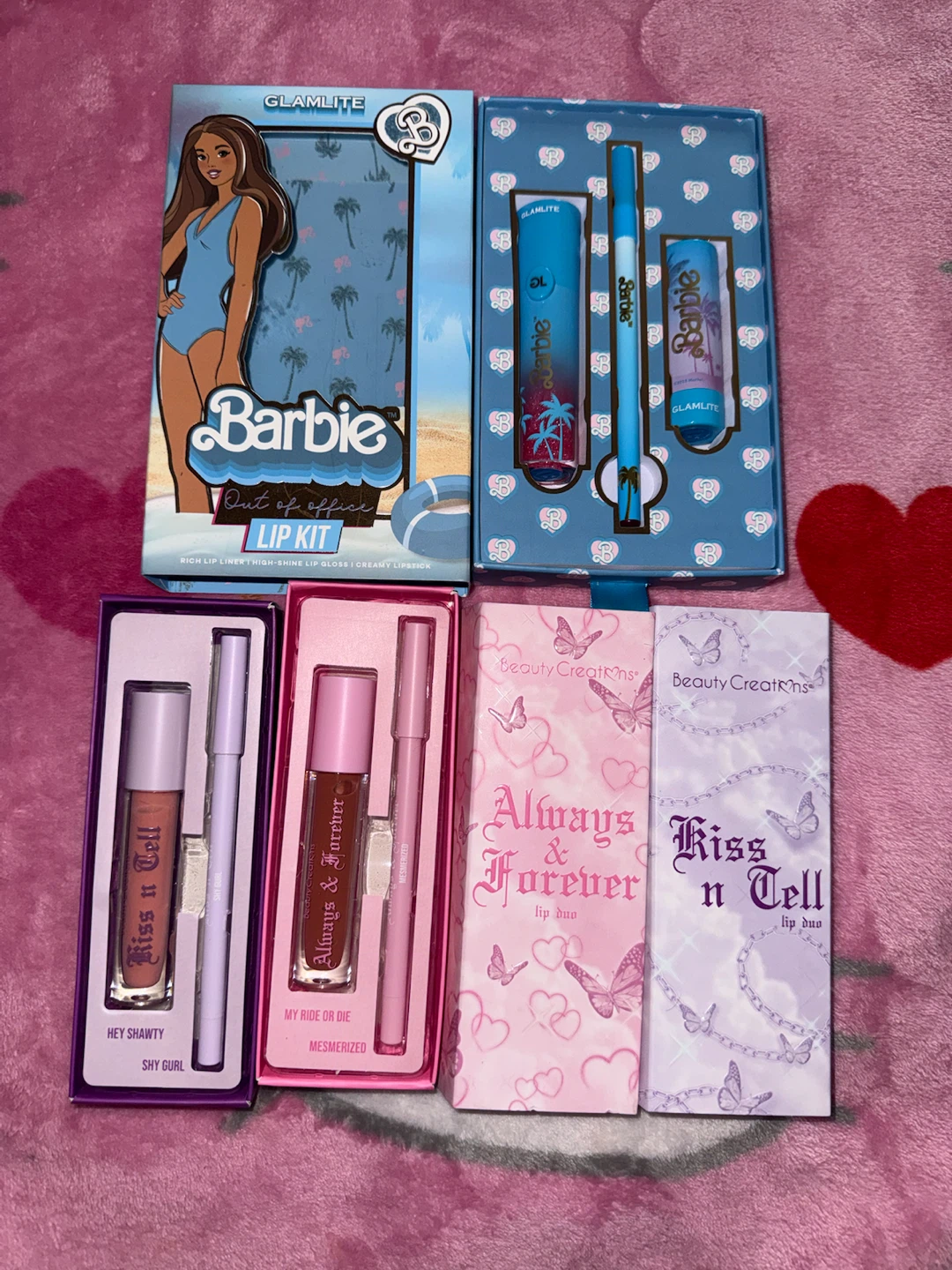 NEW GLAMLITE & BEAUTY CREATIONS MAKEUP LIP PRODUCTS