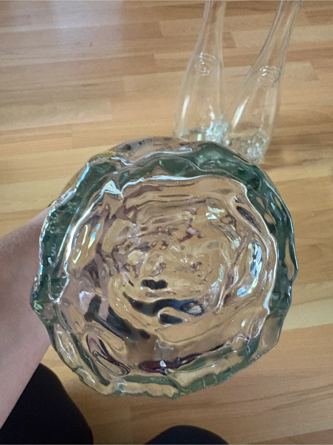 Rose Theme Decanter Bottles $5 each firm - photo 2