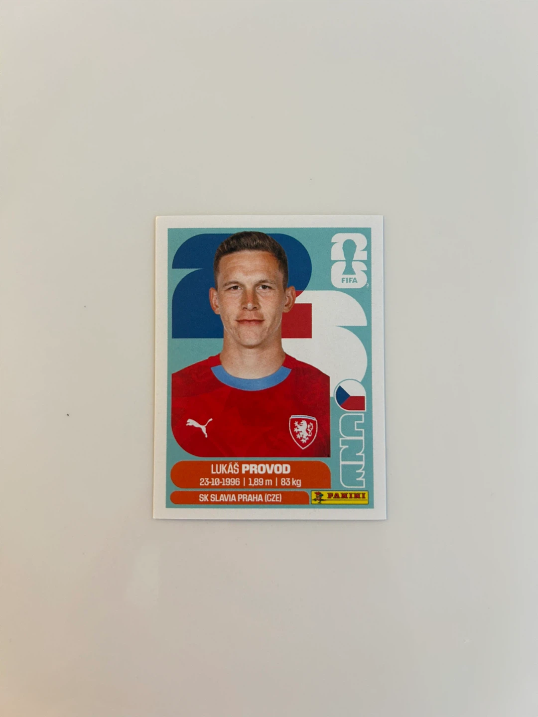 Panini FIFA World Cup 2026 Lukáš Provod Trading Card