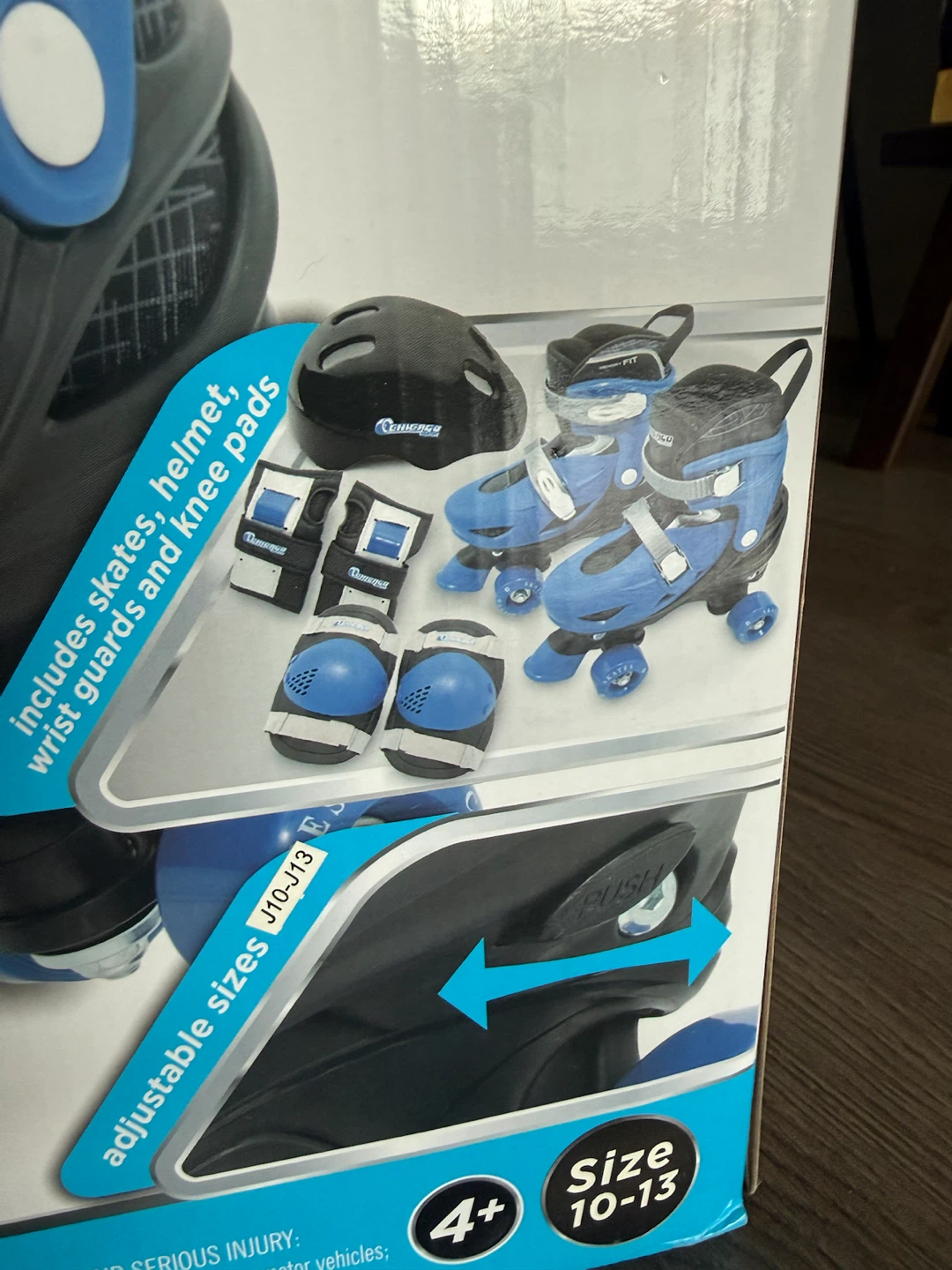 Chicago Kids Skates Quad Skate Set, Size 10-13 - photo 5