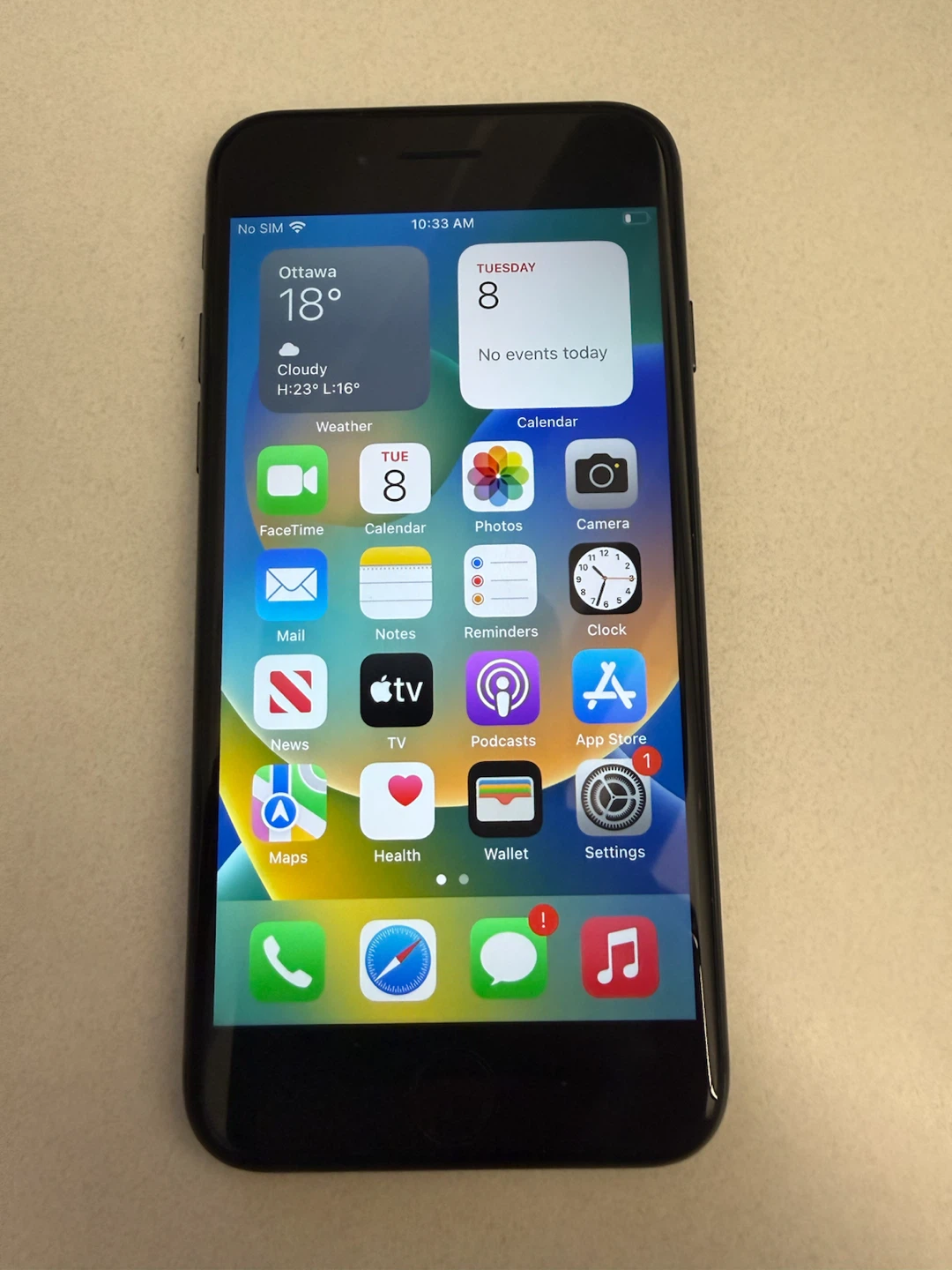 Apple iPhone 8 64GB Black