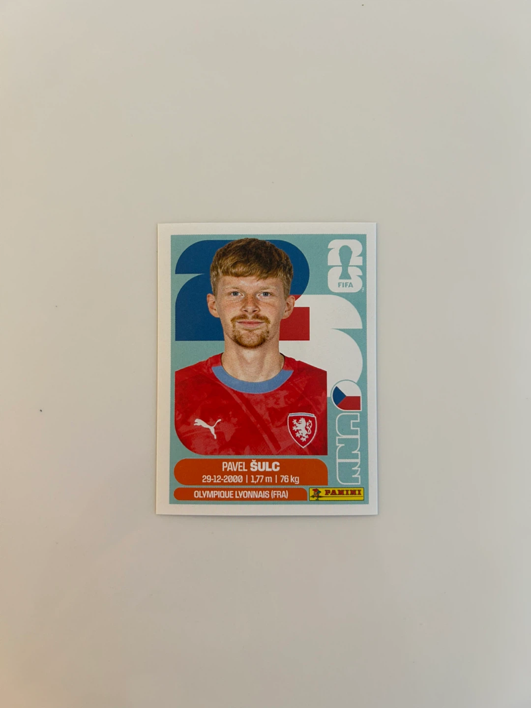 Panini FIFA World Cup 2026 Pavel Šulc CZE 14 Sticker
