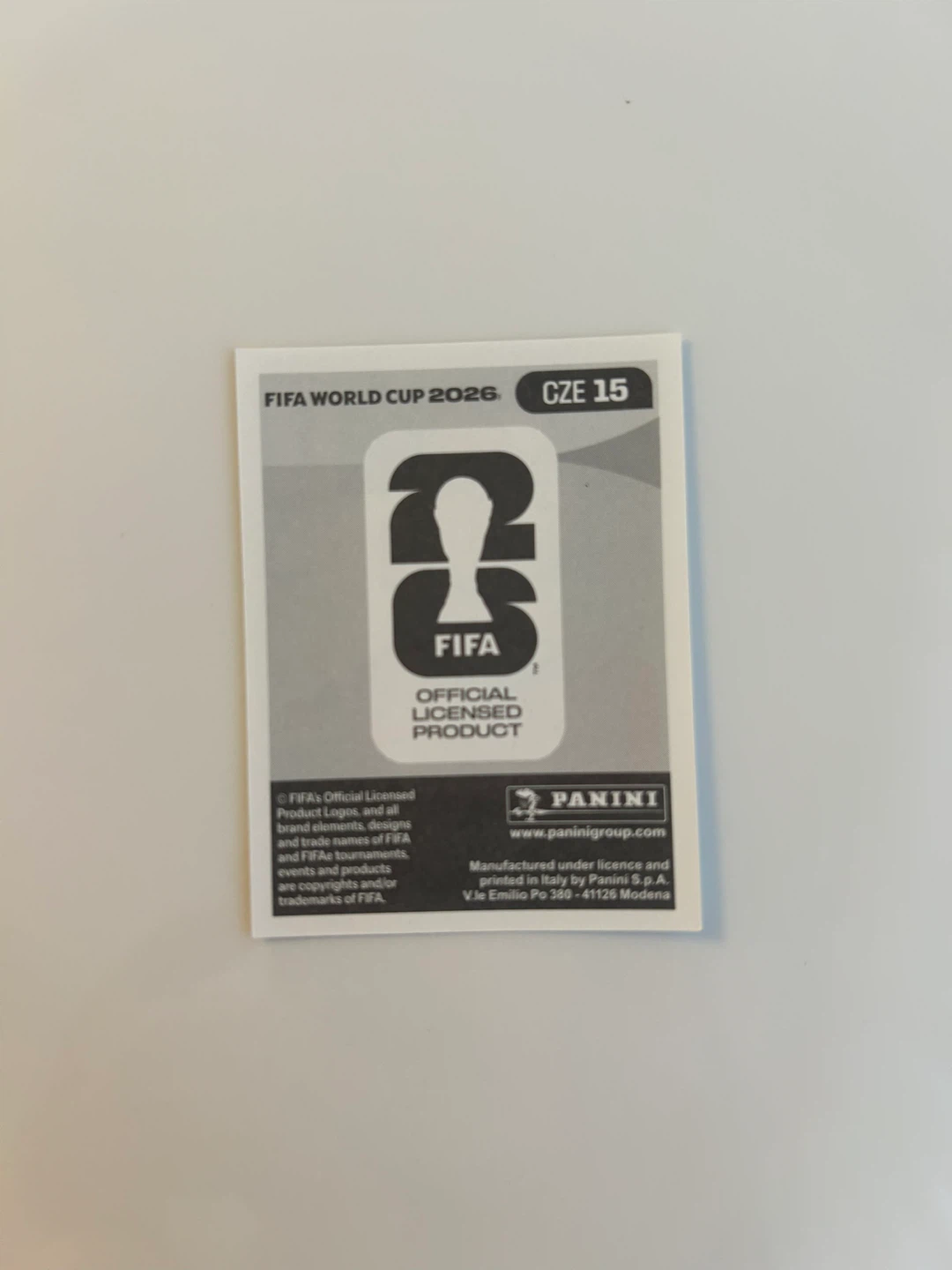 Panini FIFA World Cup 2026 Matěj Vydra Sticker - photo 2