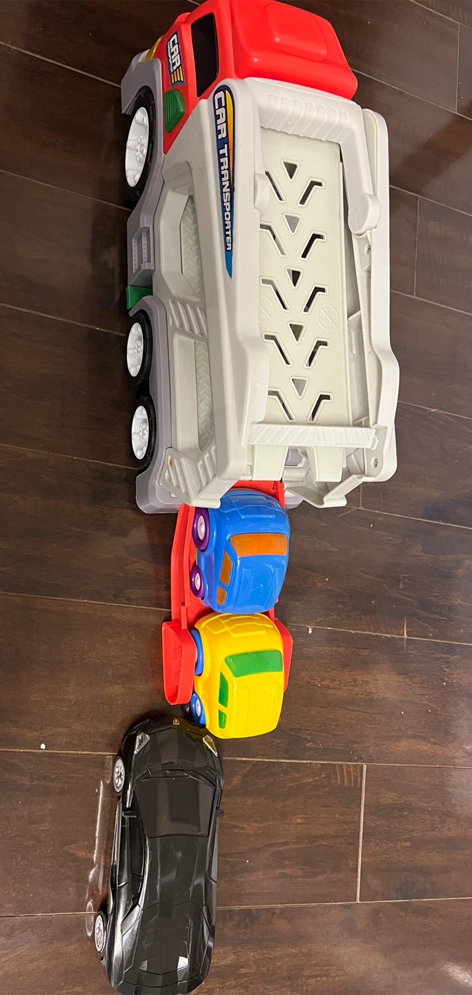 Toy Car Transporter Truck Set - photo 3