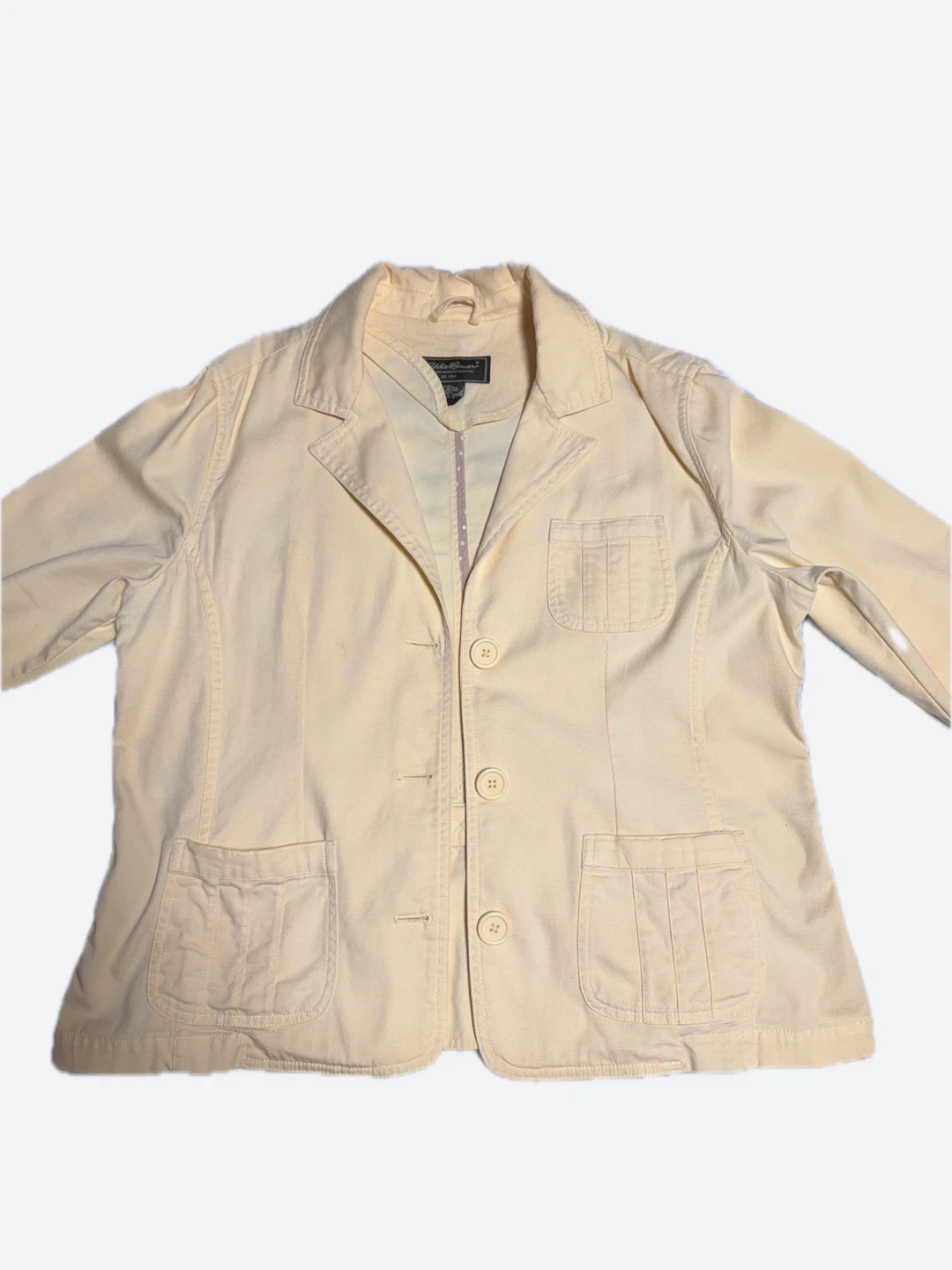 Eddie Bauer Women's Light Yellow Jacket