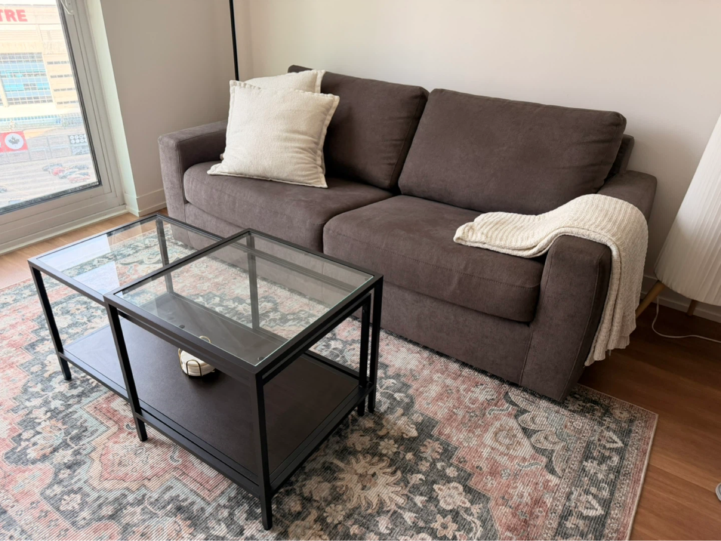 Leon’s Brown Sofa Bed (full size)
