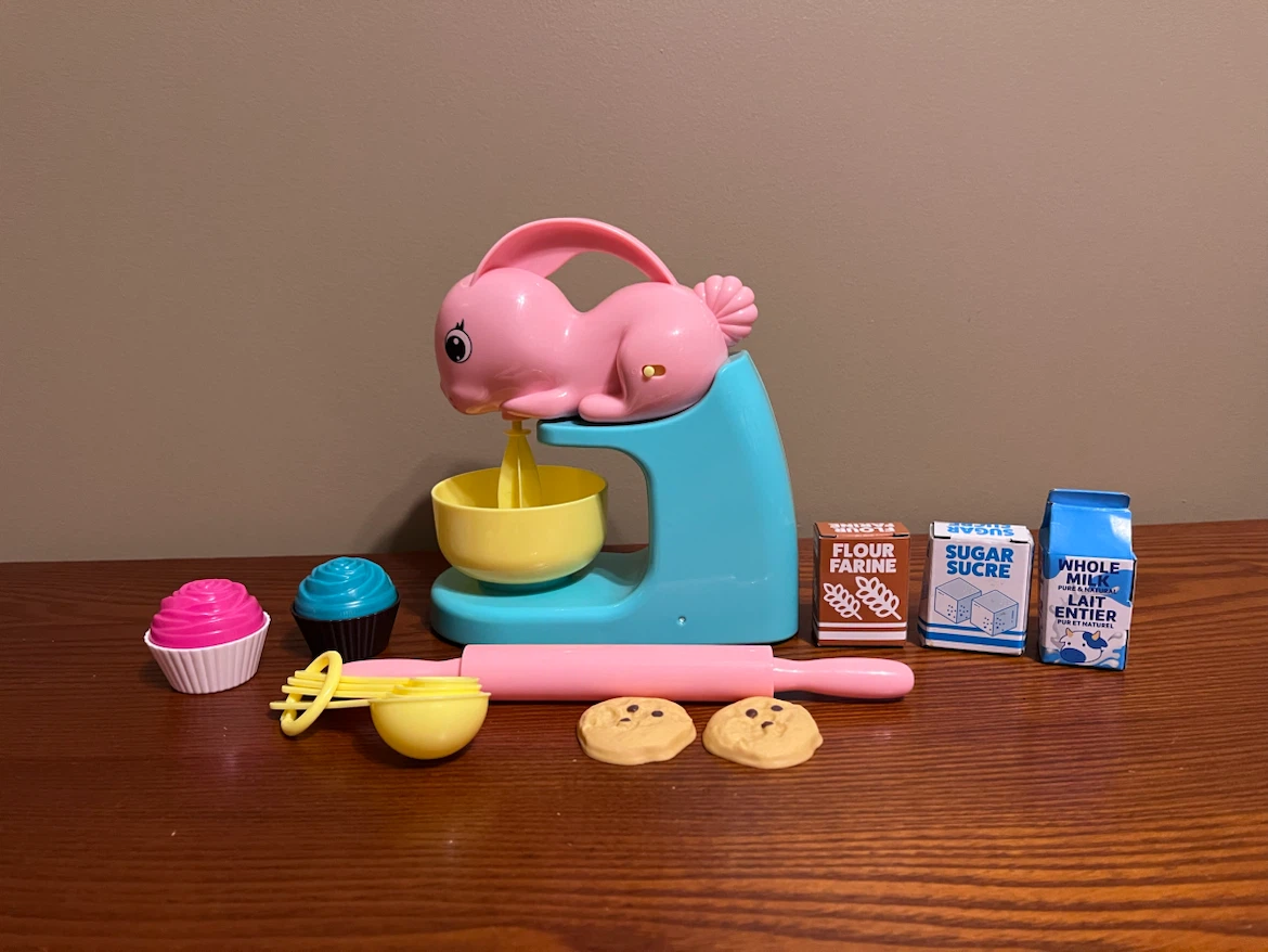 ZOO TROOP BUNNY MIXER KITCHEN PLAYSET (Read description)