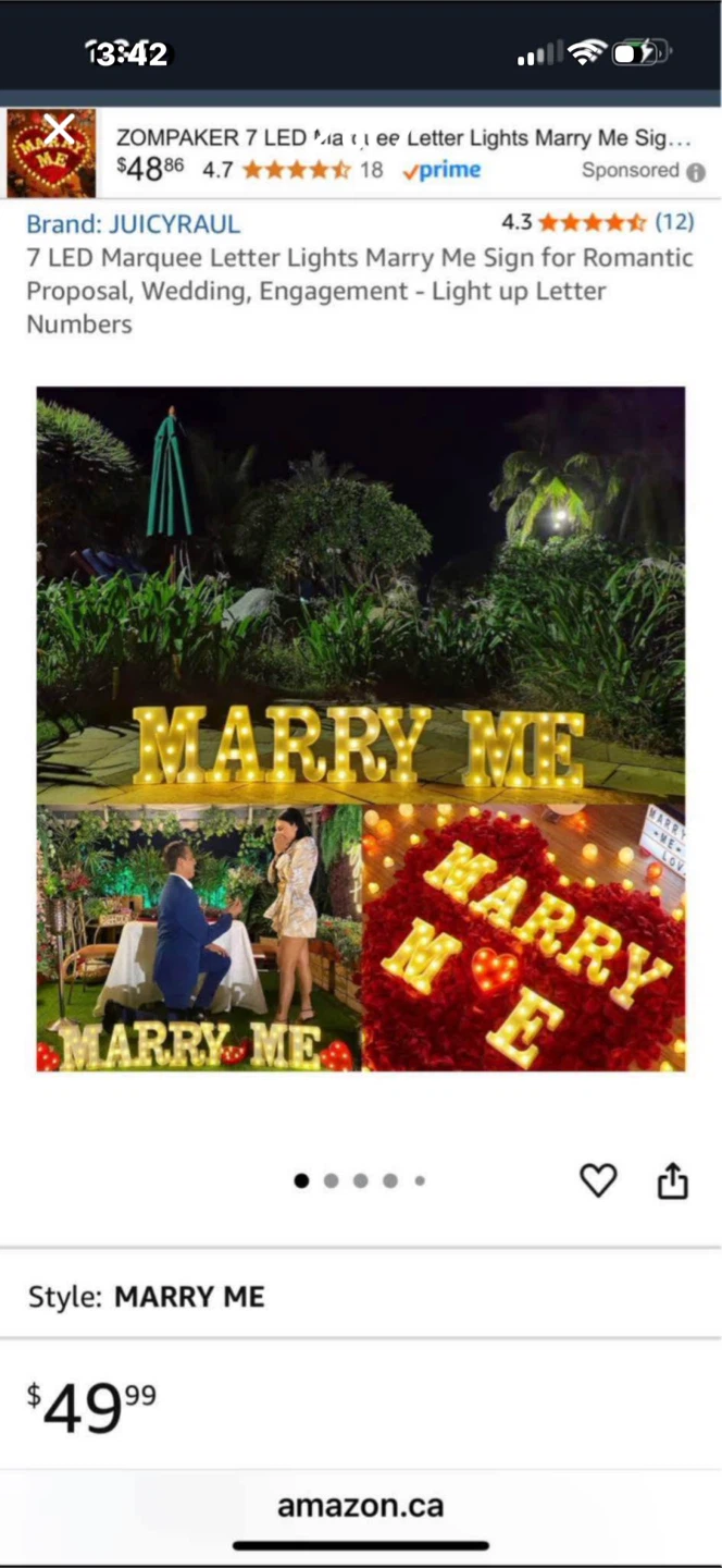 New & Used Marry Me Lights - photo 2