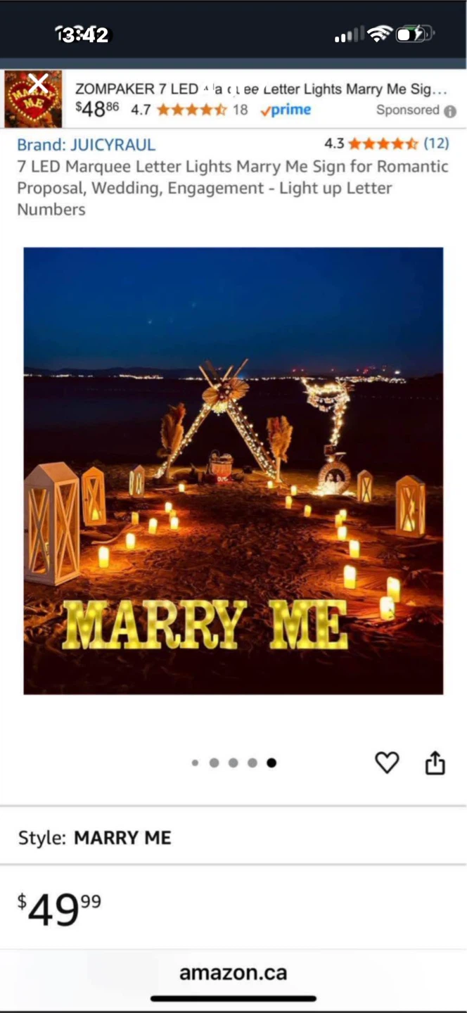 New & Used Marry Me Lights - photo 3