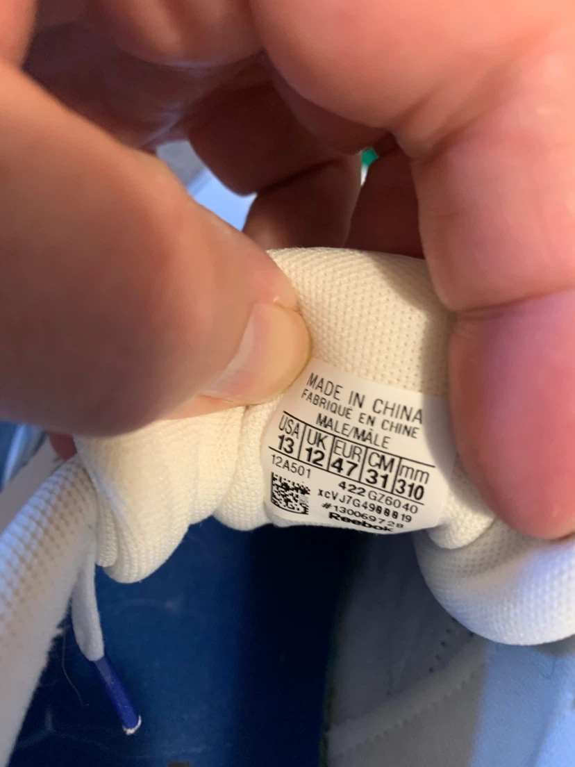 Reebok Sneakers White Size 13 - photo 2