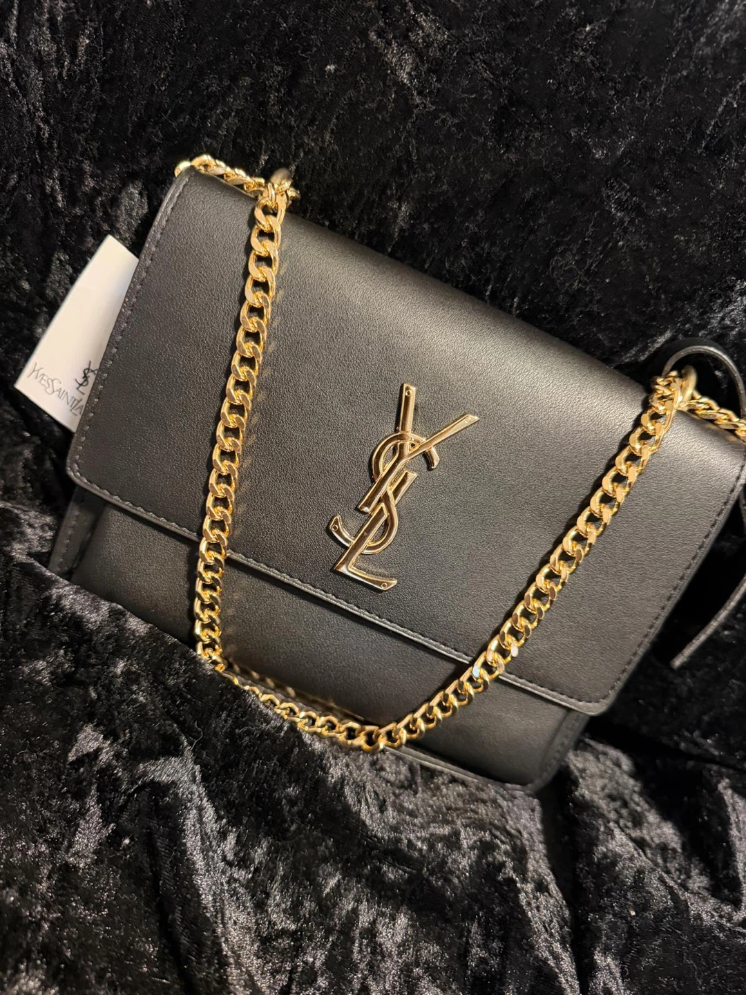 Saint Laurent YSL Black Shoulder Bag