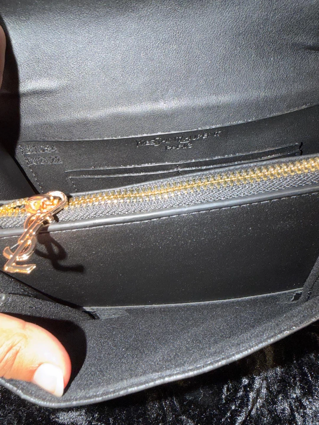 Saint Laurent YSL Black Shoulder Bag - photo 3