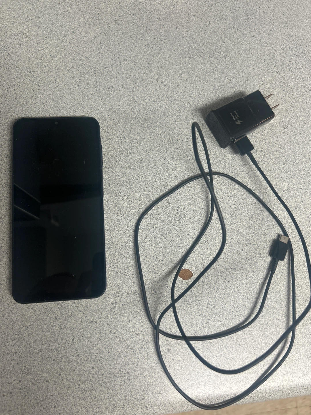 Samsung Smartphone with Charger