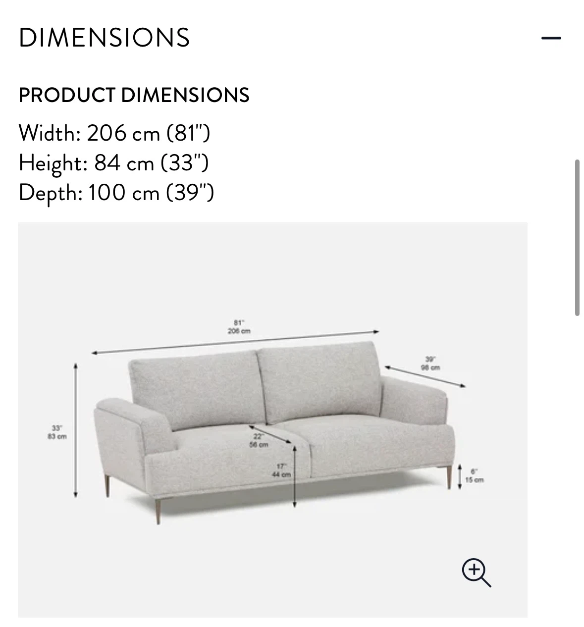 Structube Victor Sofa - photo 3